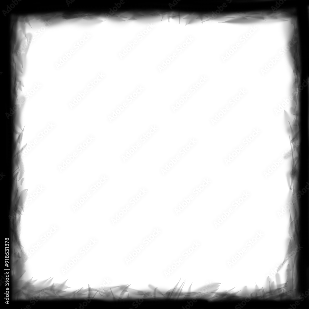 Obraz premium black frame, mask