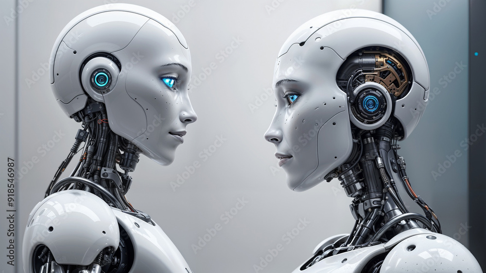 An advanced humanoid robot in a meditative pose, symbolizing the harmonious blend of technology and mindfulness, High resolution photography, high quality, high detail, hyper realistic, studio photogr An advanced humanoid robot in a meditative pose, symbolizing the harmonious blend of technology and mindfulness, High resolution photography, high quality, high detail, hyper realistic, studio photogr