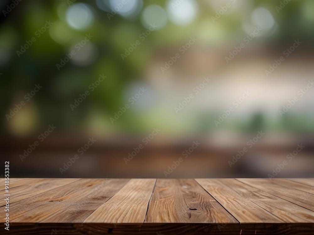 wooden table and background