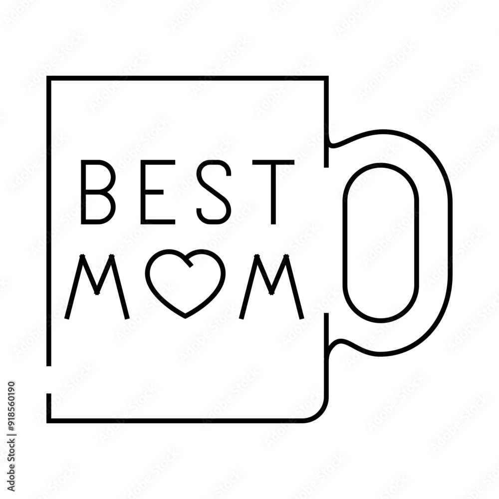 printed cup line icon vector. printed cup sign. isolated contour symbol black illustration printed cup line icon vector. printed cup sign. isolated contour symbol black illustration