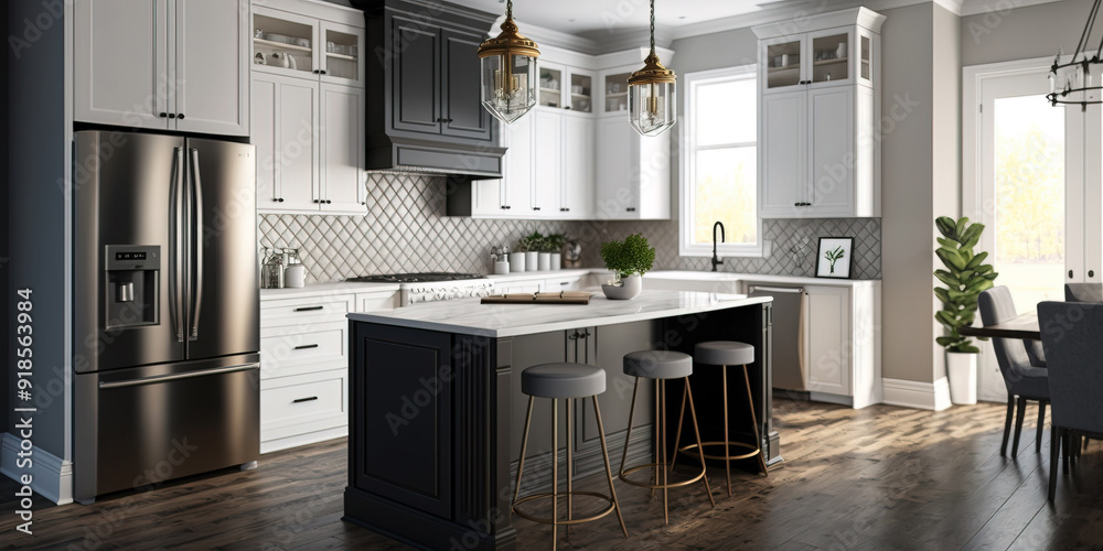Beautiful kitchen in new custom home Beautiful kitchen in new custom home