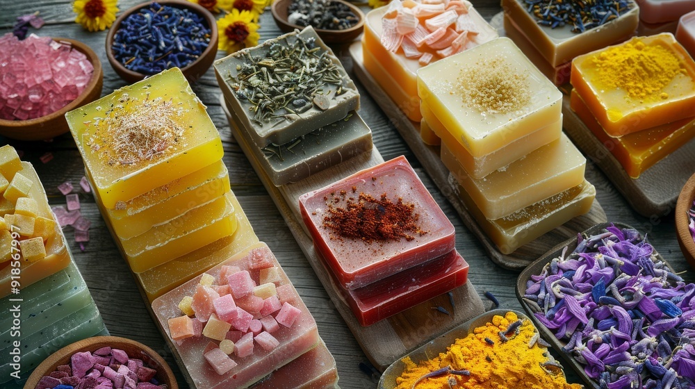 Crafting Soap Perfection: Soap Making Supplies and Finished Bars Exhibition Crafting Soap Perfection: Soap Making Supplies and Finished Bars Exhibition