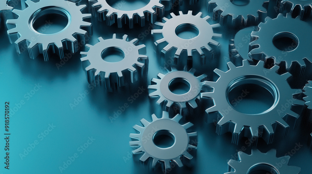 A close-up of metallic gears arranged in a visually striking manner, symbolizing industry, mechanics, and engineering creativity. A close-up of metallic gears arranged in a visually striking manner, symbolizing industry, mechanics, and engineering creativity.