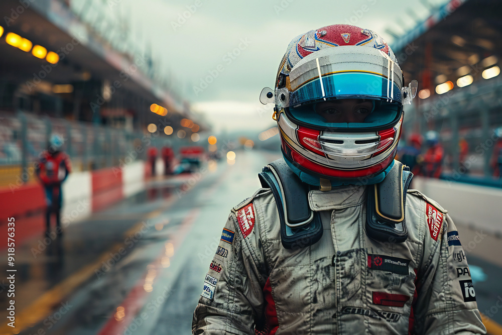 Racing Go-Kart Driver Preparation