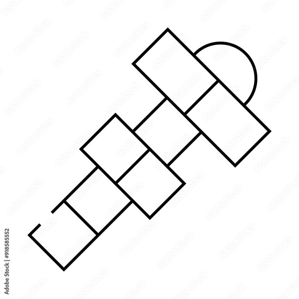 street games line icon vector. street games sign. isolated contour symbol black illustration street games line icon vector. street games sign. isolated contour symbol black illustration