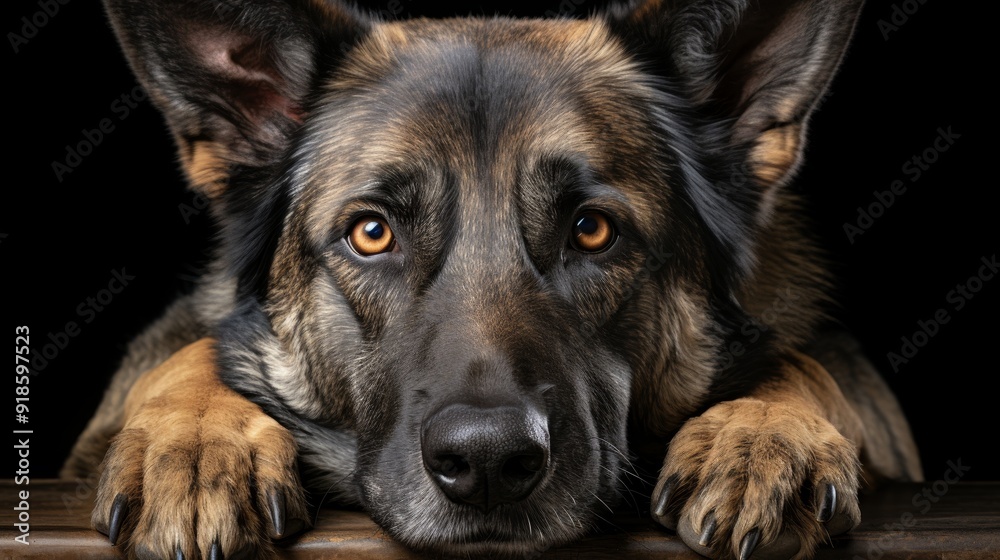 Captivating macro image of old dog s weathered paw reflects lifelong wisdom and loyalty Captivating macro image of old dog s weathered paw reflects lifelong wisdom and loyalty