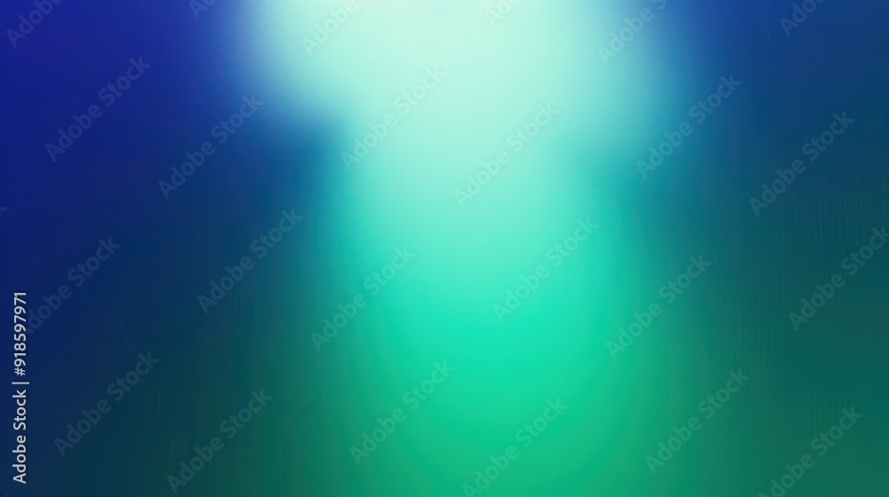 Obraz premium Minimalist gradient background with soft blue and green hues