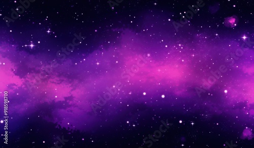 Minimalist cosmic purple background with a chaotic pattern