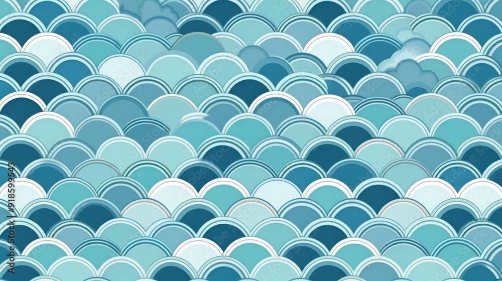 Simple blue abstract wave pattern background Simple blue abstract wave pattern background