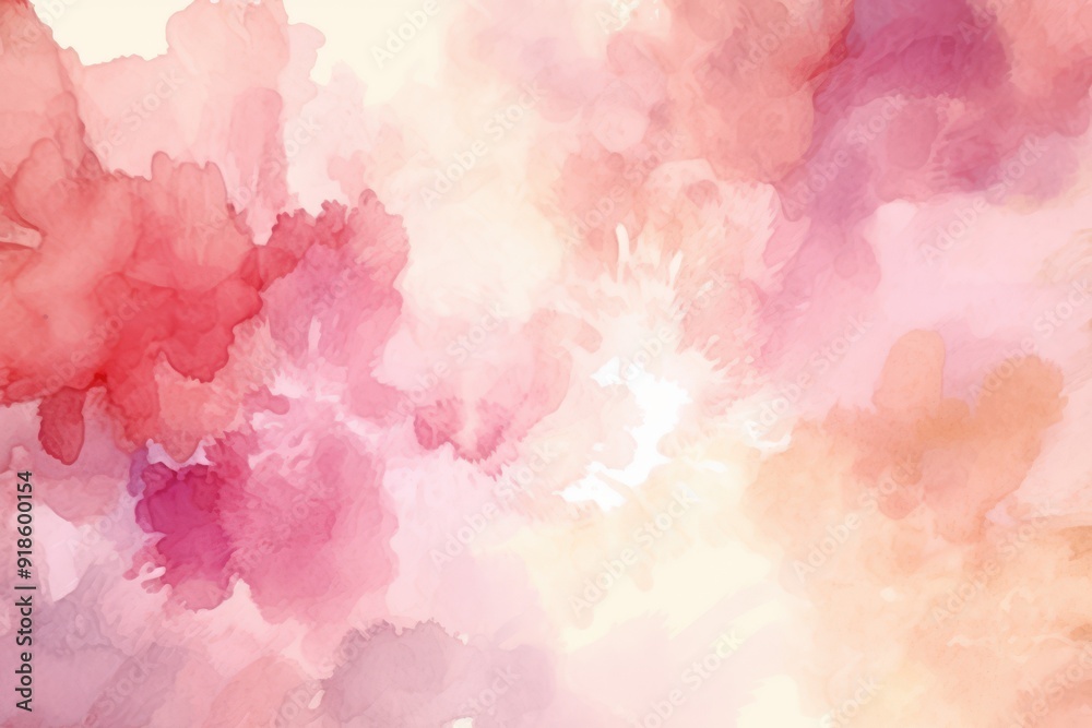 Soft watercolor background in shades of pink and peach Soft watercolor background in shades of pink and peach