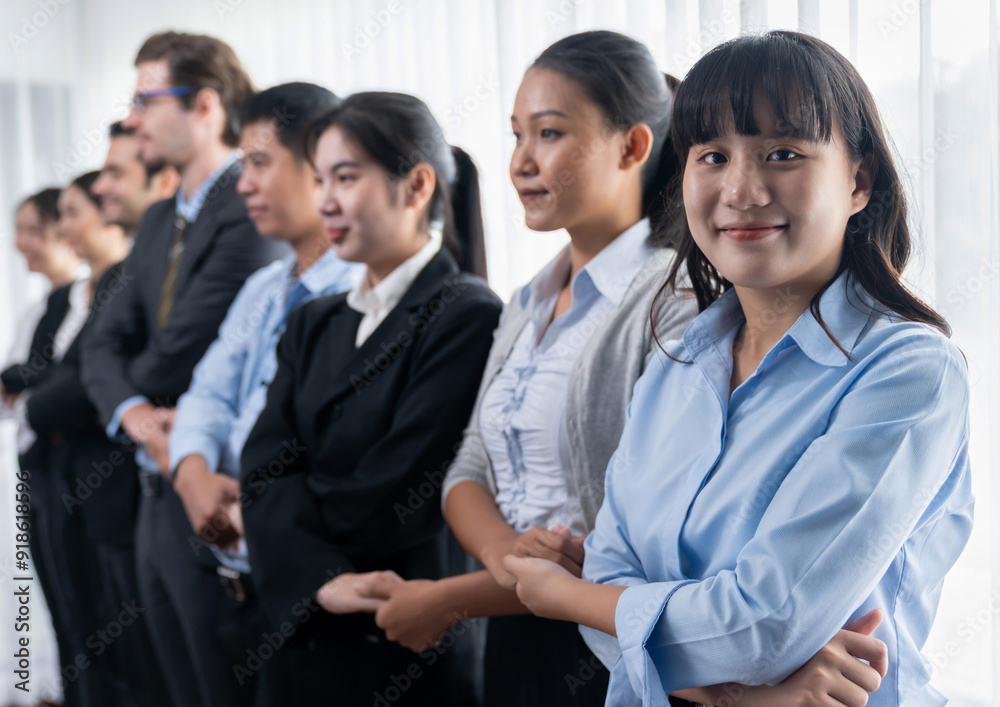 Modern diversity and multicultural company, business people joining hand together and standing in line, shared commitment to collaboration and cooperation concept background. Meticulous Modern diversity and multicultural company, business people joining hand together and standing in line, shared commitment to collaboration and cooperation concept background. Meticulous