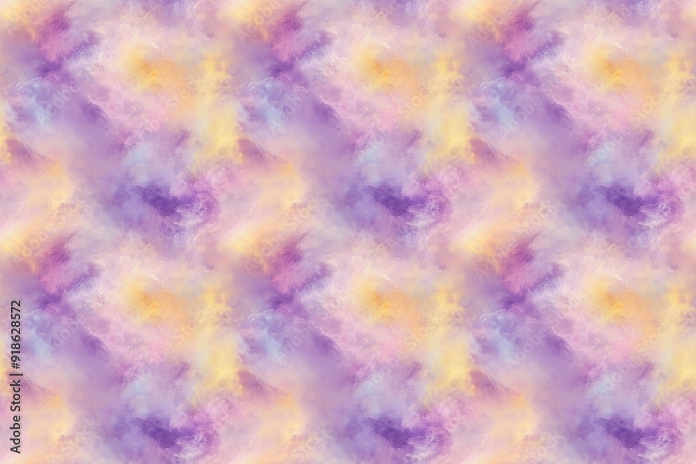 Dreamy pastel tie-dye pattern with soft pink, purple, and yellow hues Dreamy pastel tie-dye pattern with soft pink, purple, and yellow hues