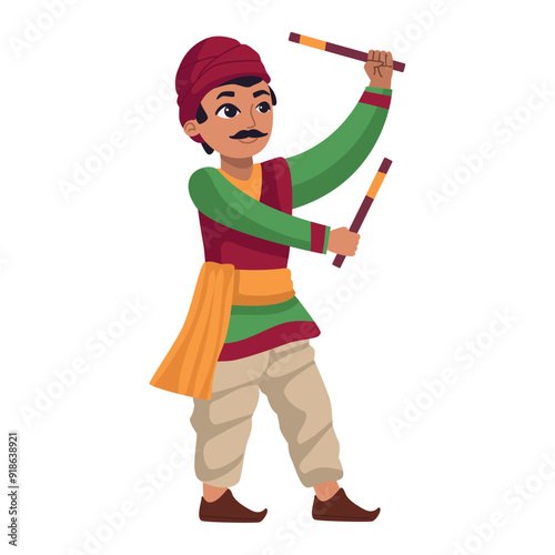 man indian traditional costume