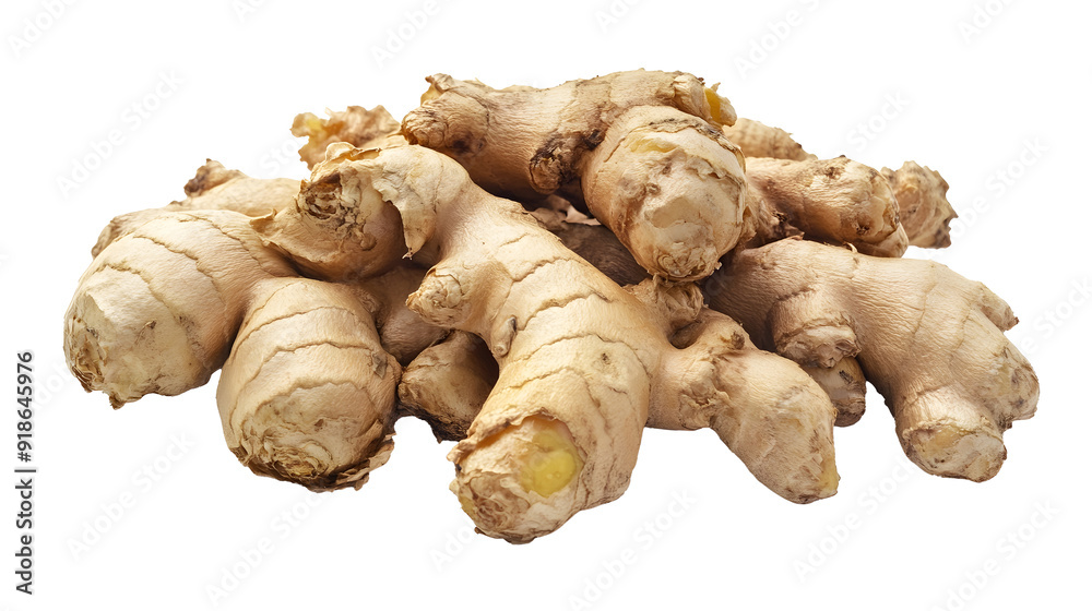 Ginger isolated on a transparent background Ginger isolated on a transparent background
