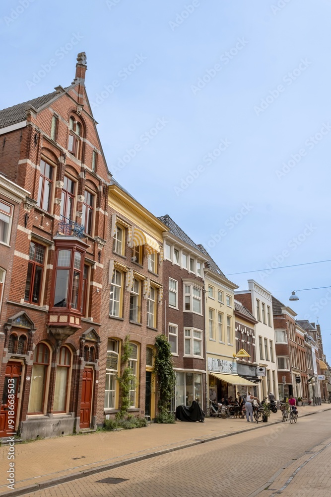Historic architecture of Butjesstraat, Groningen Historic architecture of Butjesstraat, Groningen