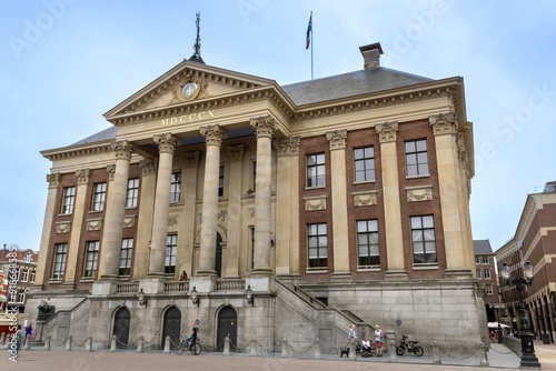 Quadro su tela The City Hall, Groningen, Netherlands