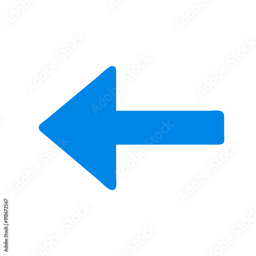 blue arrow sign