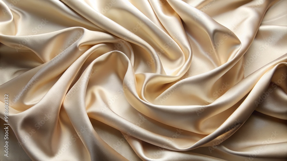 A piece of fabric with a very smooth texture A piece of fabric with a very smooth texture