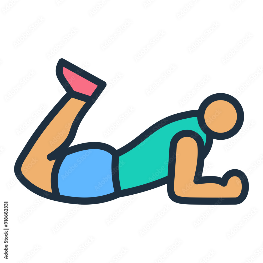 Hamstring Curls Icon Hamstring Curls Icon