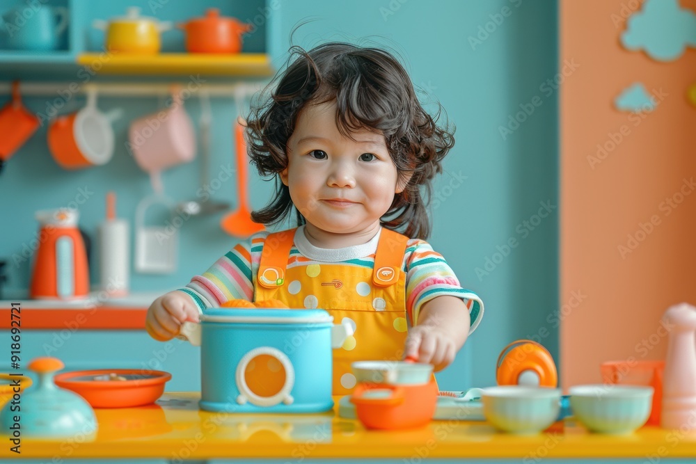 A Little Chef's Delightful Playtime A Little Chef's Delightful Playtime