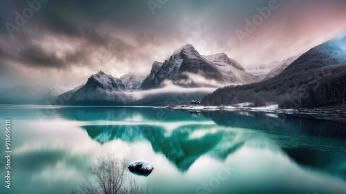 Reflections of Serenity: Winter's Peaceful Embrace