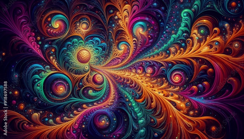 Symmetrical Color Explosion Symmetrical Color Explosion