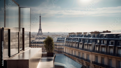 A Morning Glimpse of Parisian Grandeur