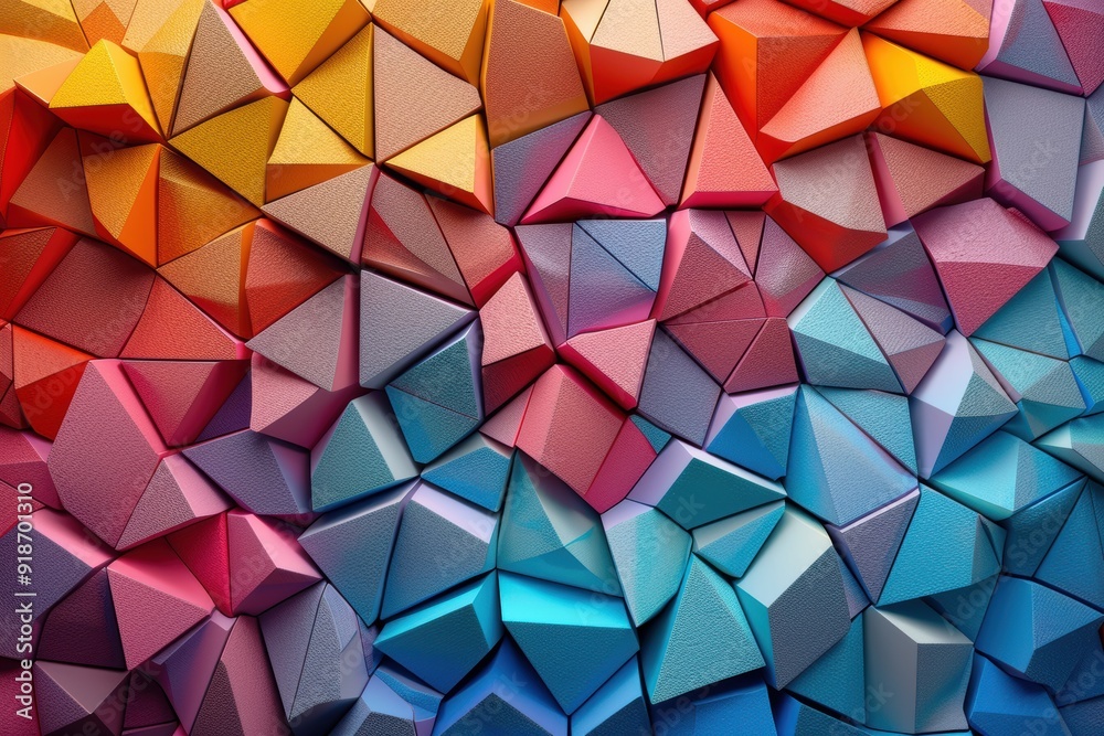Abstract Geometric Mosaic Abstract Geometric Mosaic