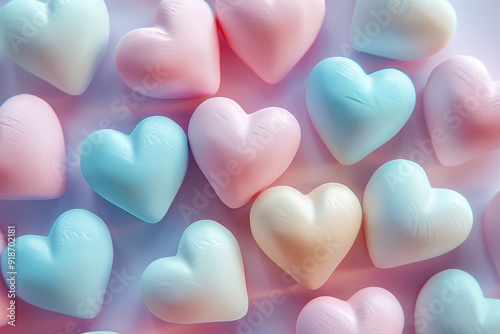 Pastel Hearts