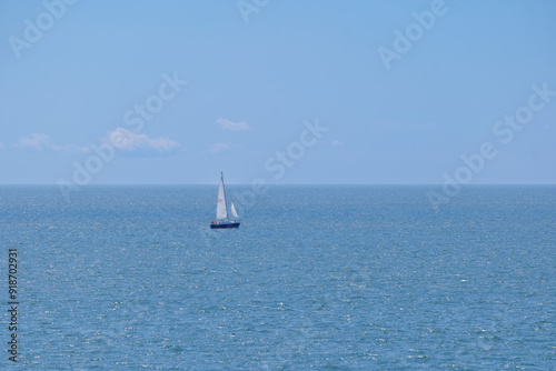 sailboat on the sea