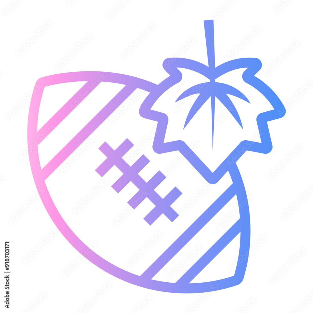 ball Line Gradient Icon ball Line Gradient Icon