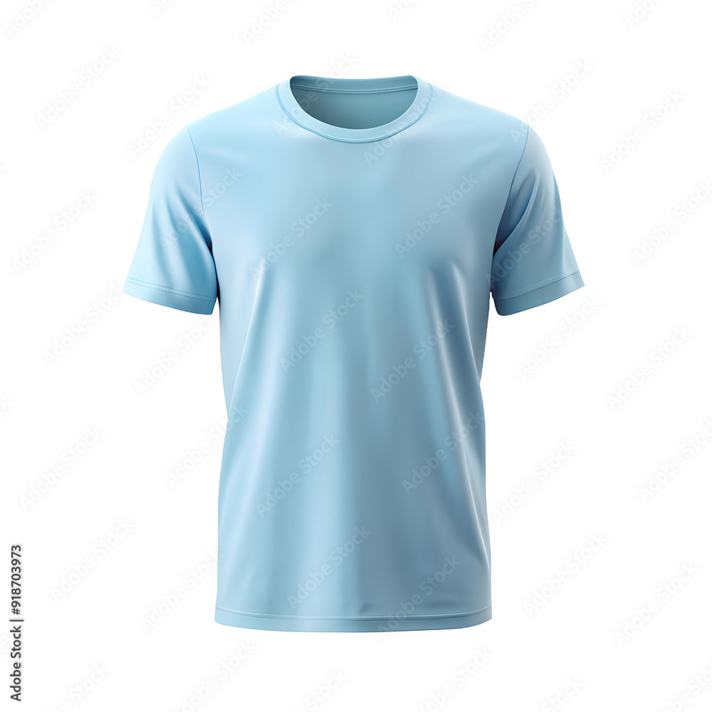 light blue color front view t-shirt mockup light blue color front view t-shirt mockup