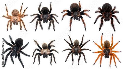 A Collection of Tarantulas