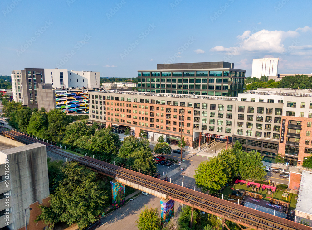 Daytime Drone Images of downtown Raleigh North Carolina. Daytime Drone Images of downtown Raleigh North Carolina.