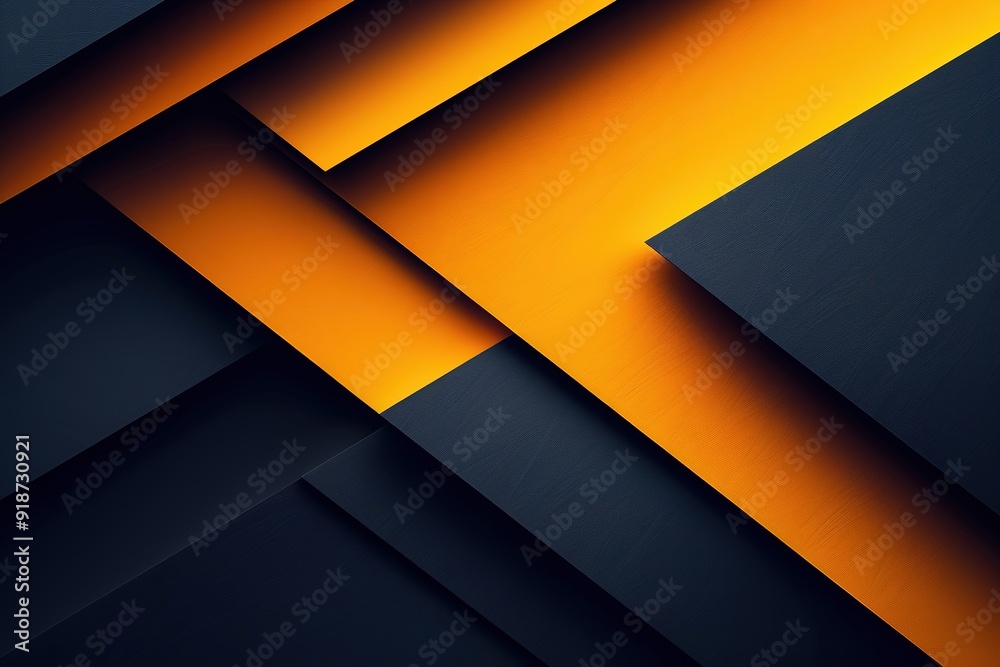 Abstract geometric background with textured orange and dark blue shapes. Abstract geometric background with textured orange and dark blue shapes.