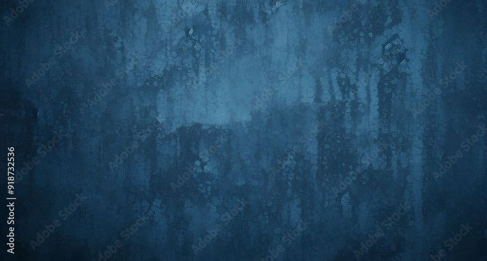 Obraz premium Fondo abstracto azul zafiro cobalto azul oscuro negro. Degradado de colores. Forma geometrica. Onda, línea curva ondulada. Ruido áspero del grano del grunge. El brillo metálico de neón claro brilla in