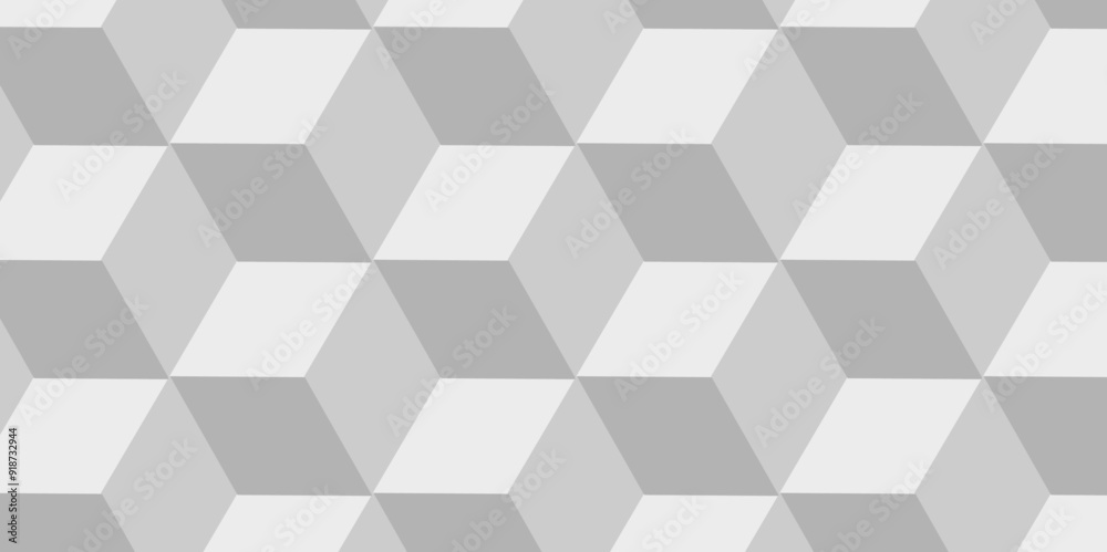 Minimal vector cubes geometric tile and mosaic wall grid backdrop hexagon technology wallpaper background. white and gray block cube structure backdrop grid triangle texture vintage design. Minimal vector cubes geometric tile and mosaic wall grid backdrop hexagon technology wallpaper background. white and gray block cube structure backdrop grid triangle texture vintage design.