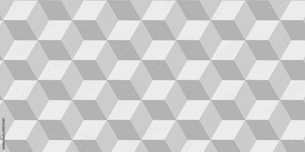 Minimal vector cubes geometric tile and mosaic wall grid backdrop hexagon technology wallpaper background. white and gray block cube structure backdrop grid triangle texture vintage design. Minimal vector cubes geometric tile and mosaic wall grid backdrop hexagon technology wallpaper background. white and gray block cube structure backdrop grid triangle texture vintage design.