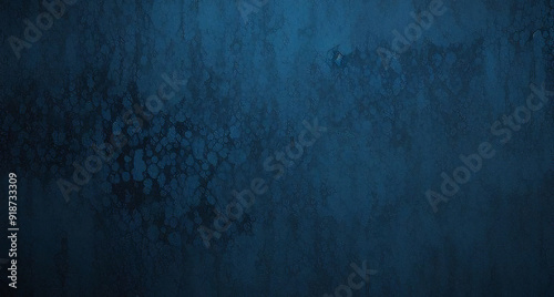 Fondo abstracto azul zafiro cobalto azul oscuro negro. Degradado de colores. Forma geometrica. Onda, línea curva ondulada. Ruido áspero del grano del grunge. El brillo metálico de neón claro brilla in