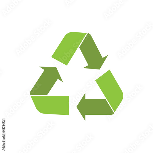 Recycle logo icon