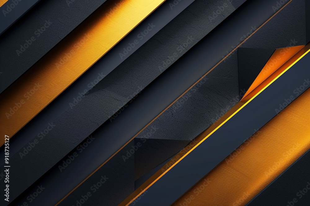 Abstract black and gold geometric pattern. Abstract black and gold geometric pattern.