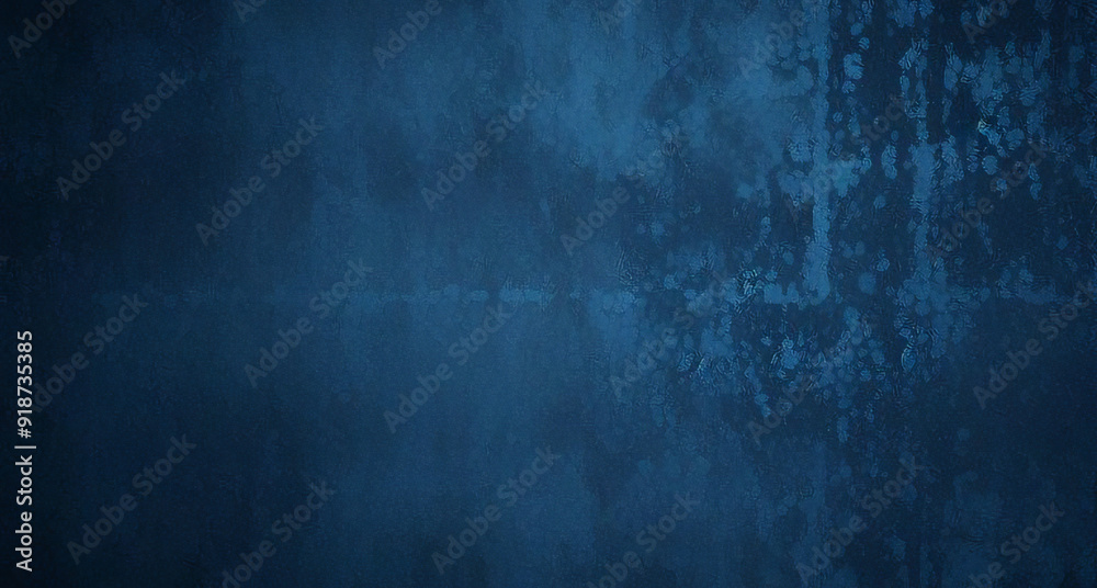 Obraz premium Fondo abstracto azul zafiro cobalto azul oscuro negro. Degradado de colores. Forma geometrica. Onda, línea curva ondulada. Ruido áspero del grano del grunge. El brillo metálico de neón claro brilla in