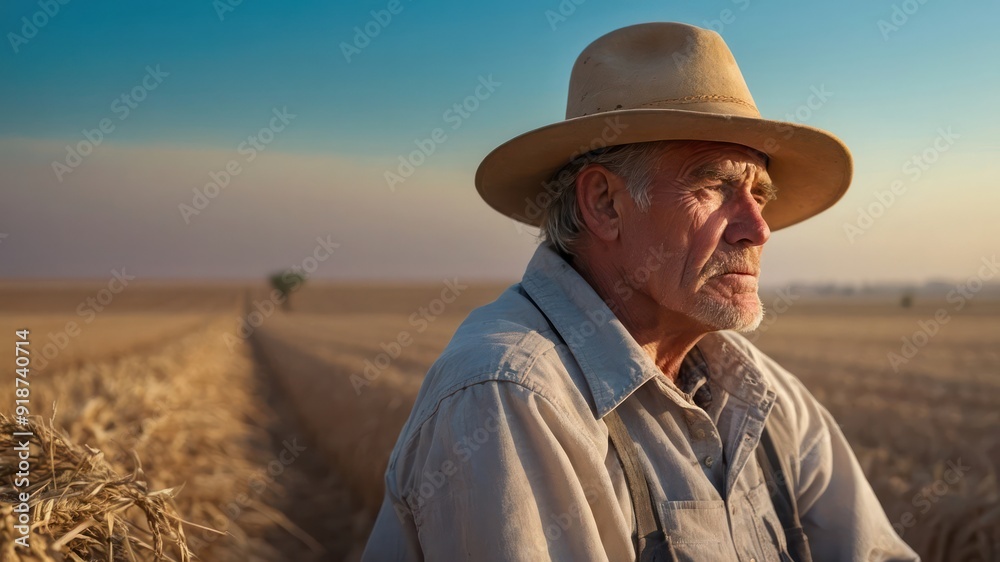 The Weathered Guardian of the Fields The Weathered Guardian of the Fields