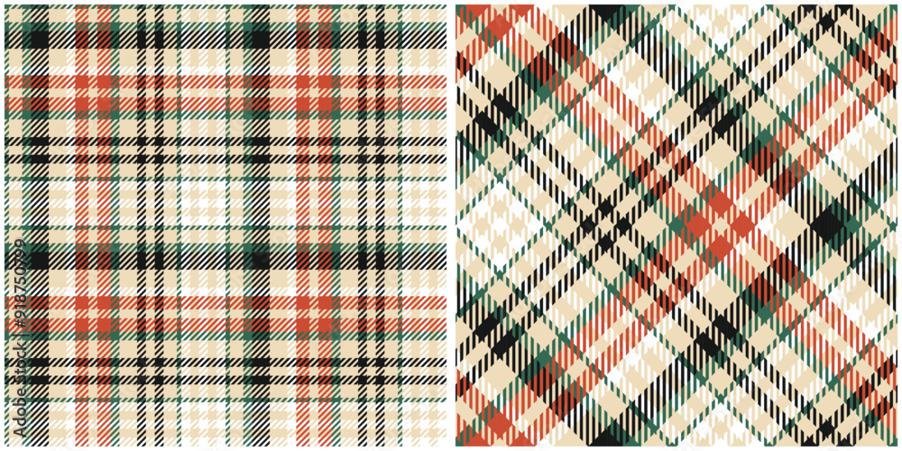 Plaids Pattern Seamless. Tartan Plaid Vector Seamless Pattern. Flannel Shirt Tartan Patterns. Trendy Tiles for Wallpapers.