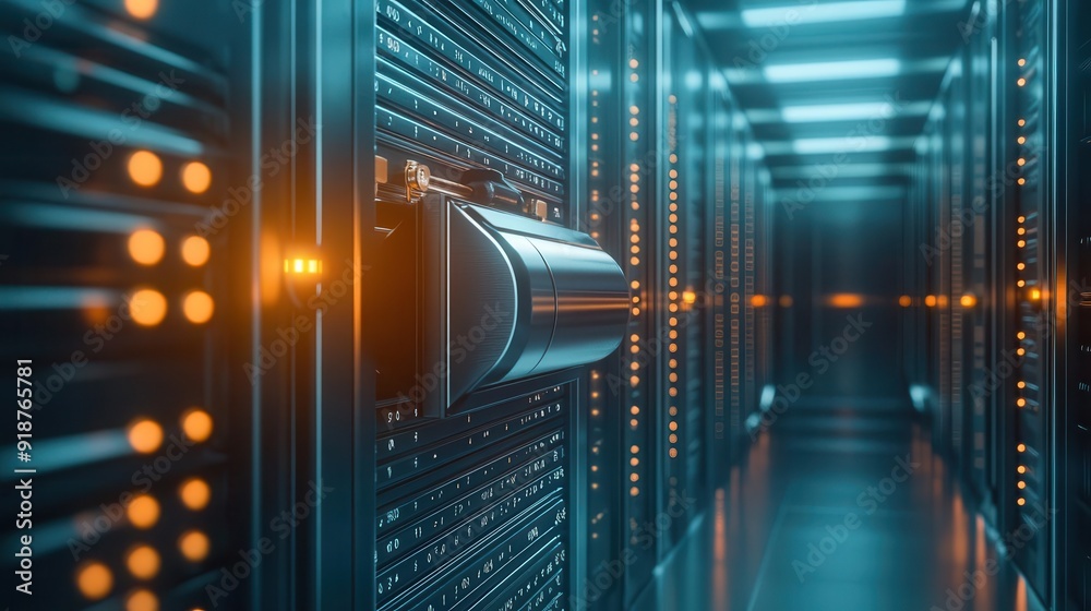 Digital representation of a vault securing valuable assets, asset value security, wealth protection concept Digital representation of a vault securing valuable assets, asset value security, wealth protection concept