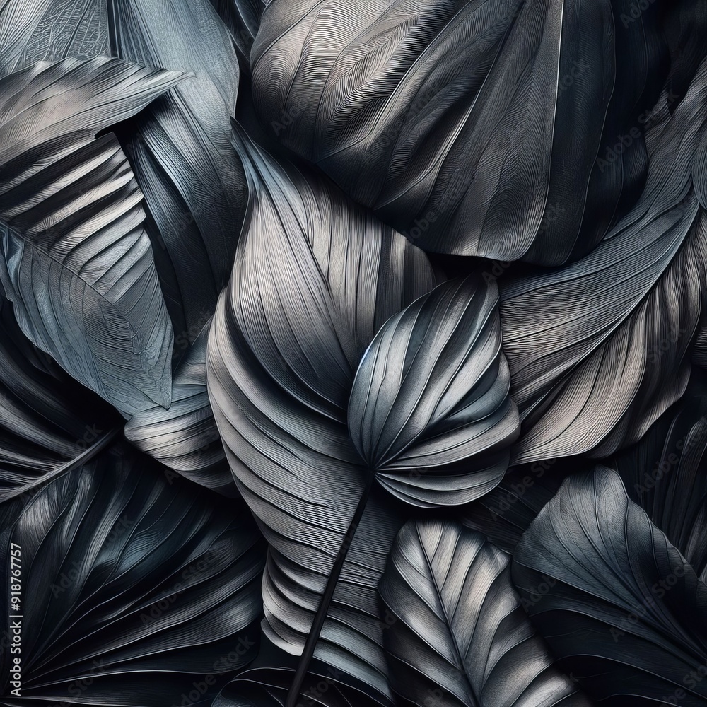 Abstract black and green textured fabric with a soft, stylish pattern resembling leaves, ideal for design and decoration in furniture and clothing contexts Abstract black and green textured fabric with a soft, stylish pattern resembling leaves, ideal for design and decoration in furniture and clothing contexts
