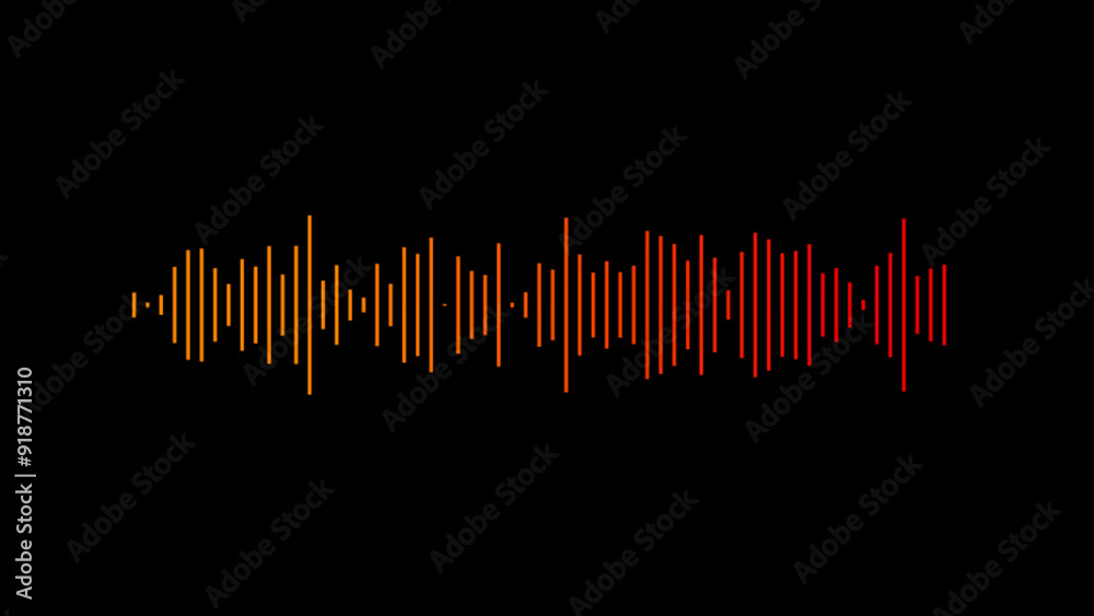 Sound wave. Sound graphic . audio voice music sound spectrum. voice message animation. Sound wave. Sound graphic . audio voice music sound spectrum. voice message animation.