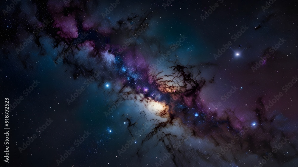 sky with stars and clouds sky with stars and clouds