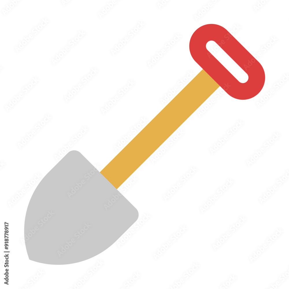 Shovel Icon in Flat Style Suitable for Web, Apps, Presentation, or Printable Meanings Shovel Icon in Flat Style Suitable for Web, Apps, Presentation, or Printable Meanings