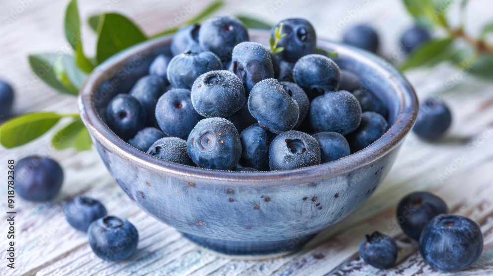 Blueberries in a Bowl Blueberries in a Bowl